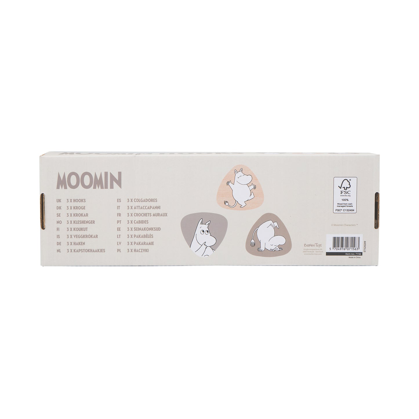 Moomin - Hooks 3-pak