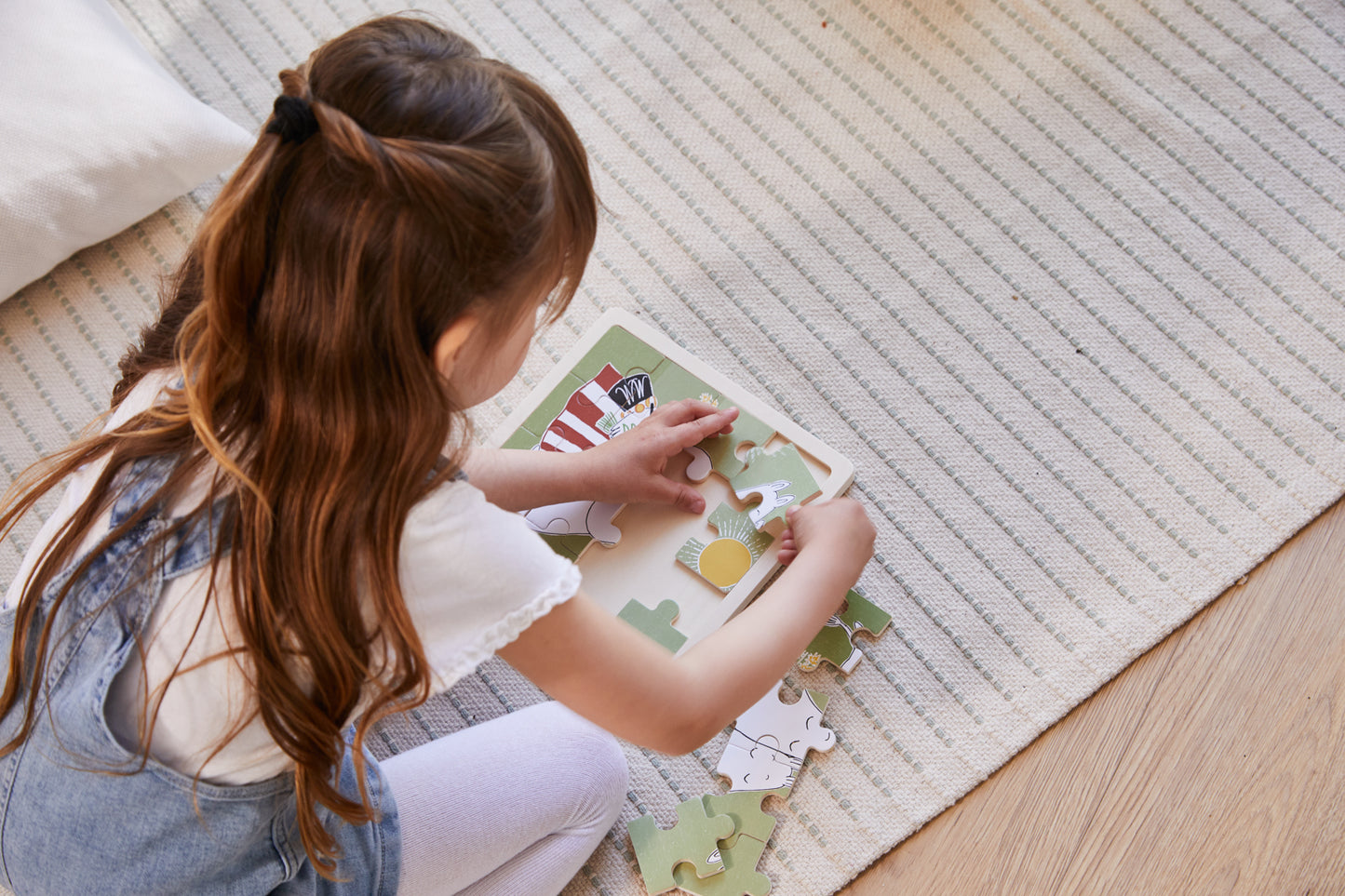 Moomin - Square Wooden Puzzle - Hugs