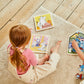 Moomin - Square Wooden Puzzle - Construction Fun
