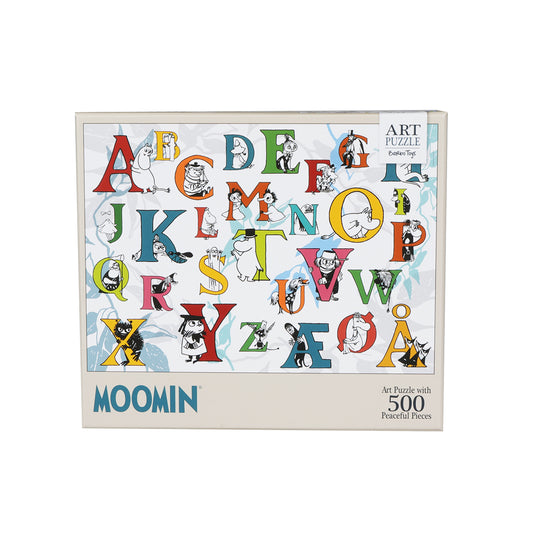 Mumi Art Puslespil - 500 brikker - ABC