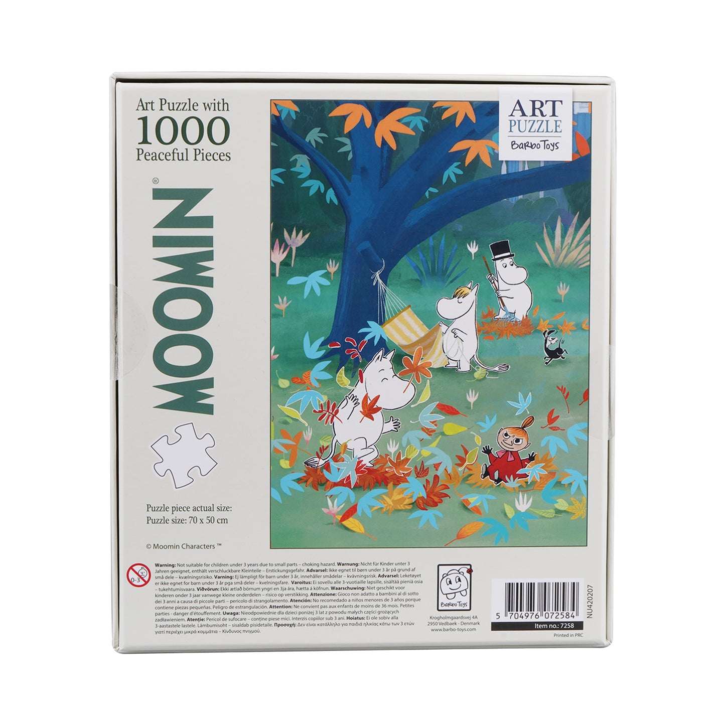 Moomin Art Puzzle - 1000 pcs - Moomins Play in the forest