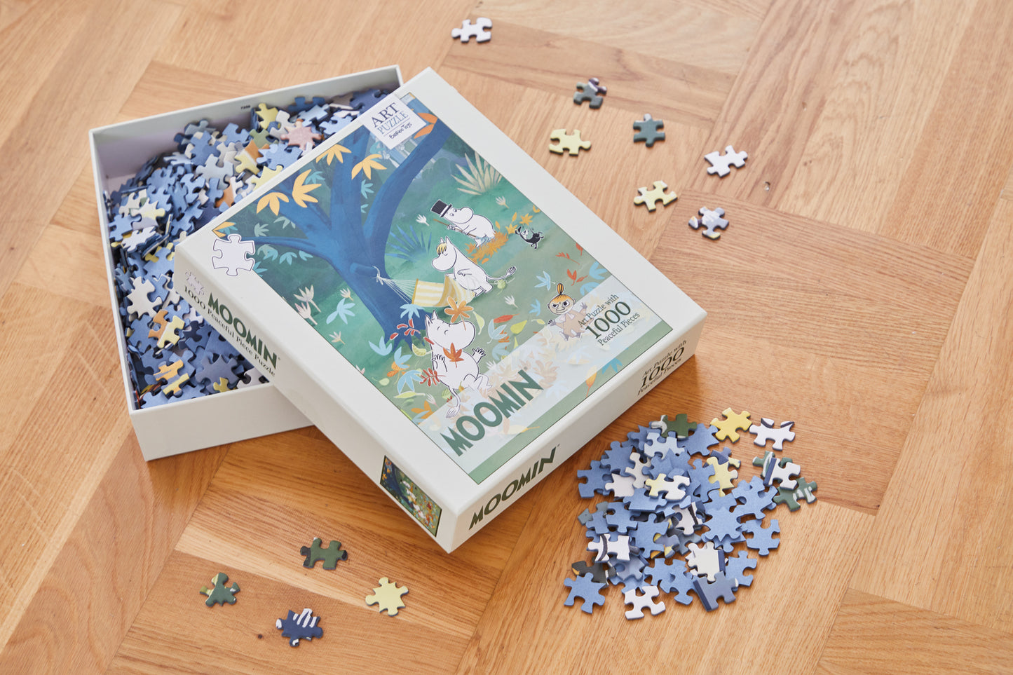 Moomin Art Puzzle - 1000 pcs - Moomins Play in the forest