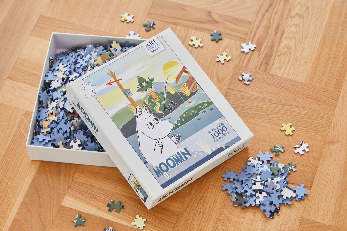 Moomin Art Puzzle - 1000 pcs - Moomins on bridge