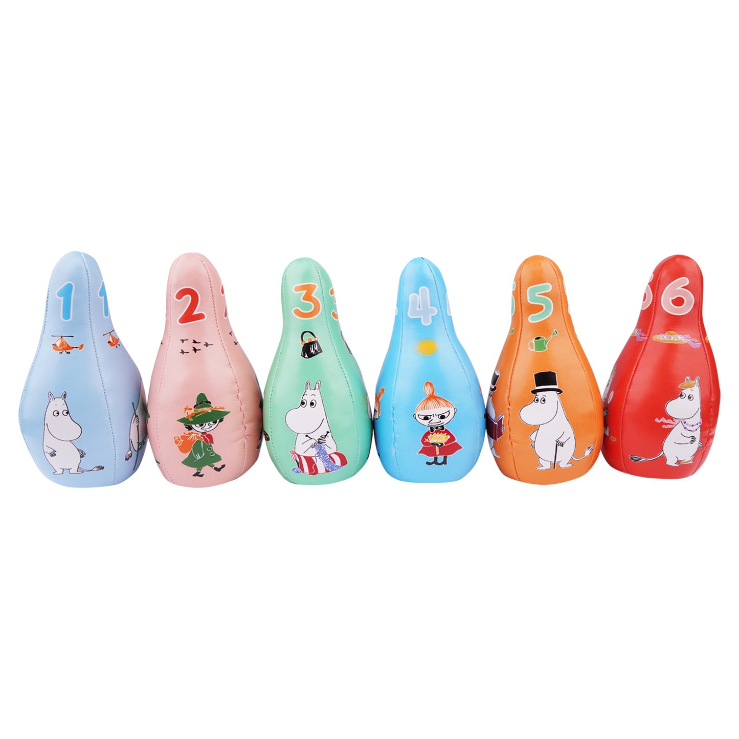 Moomin - Soft Bowling Set - Pastel