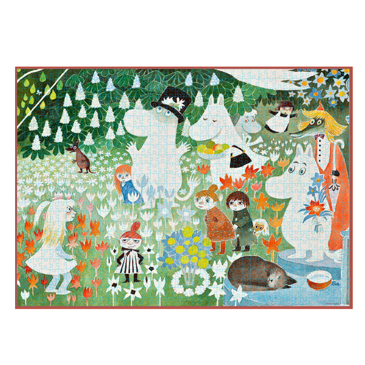 Moomin Art Puzzle - Floral Garden - 1000 pcs