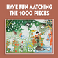 Moomin - Art Puzzle - 1000 pcs - Floral Garden
