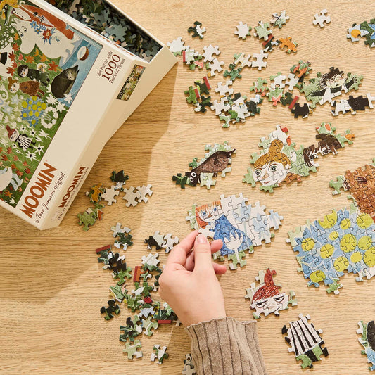 Moomin - Art Puzzle - 1000 pcs - Floral Garden