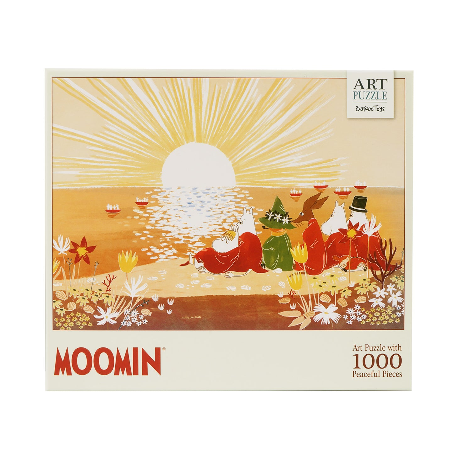 Moomin - Art Puzzle - 1000 pcs - Red