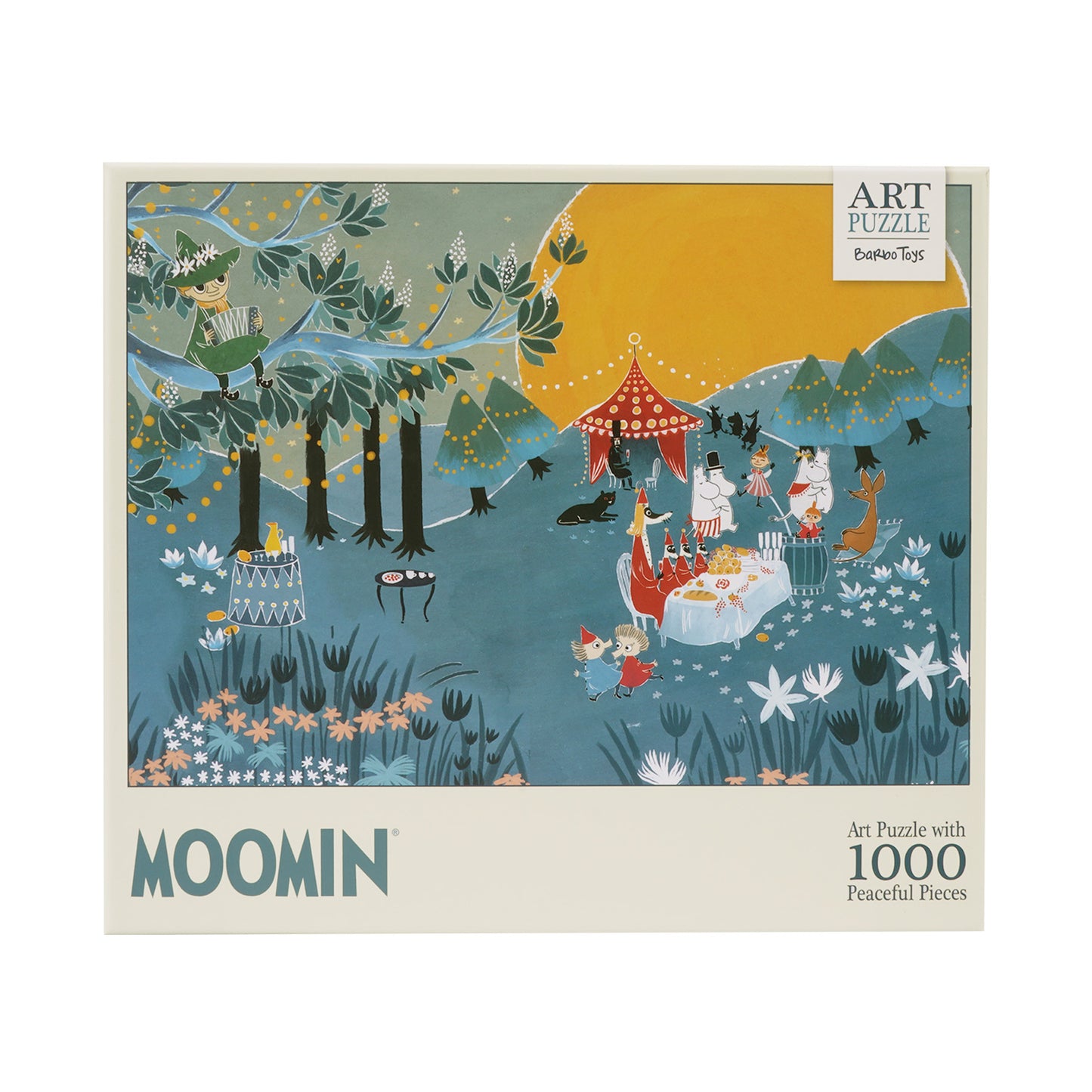 Moomin - Art Puzzle - 1000 pcs - Blue