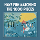 Moomin Art Puzzle - Blue - 1000 pcs