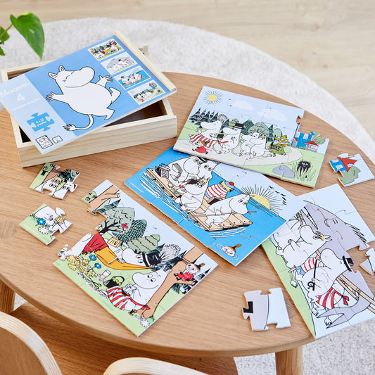 Moomin 4 Wooden Puzzles