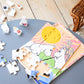 Moomin - Wooden baby puzzles - Fishing