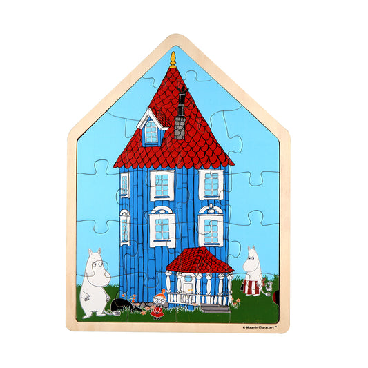 Moomin - Wooden baby puzzles - House