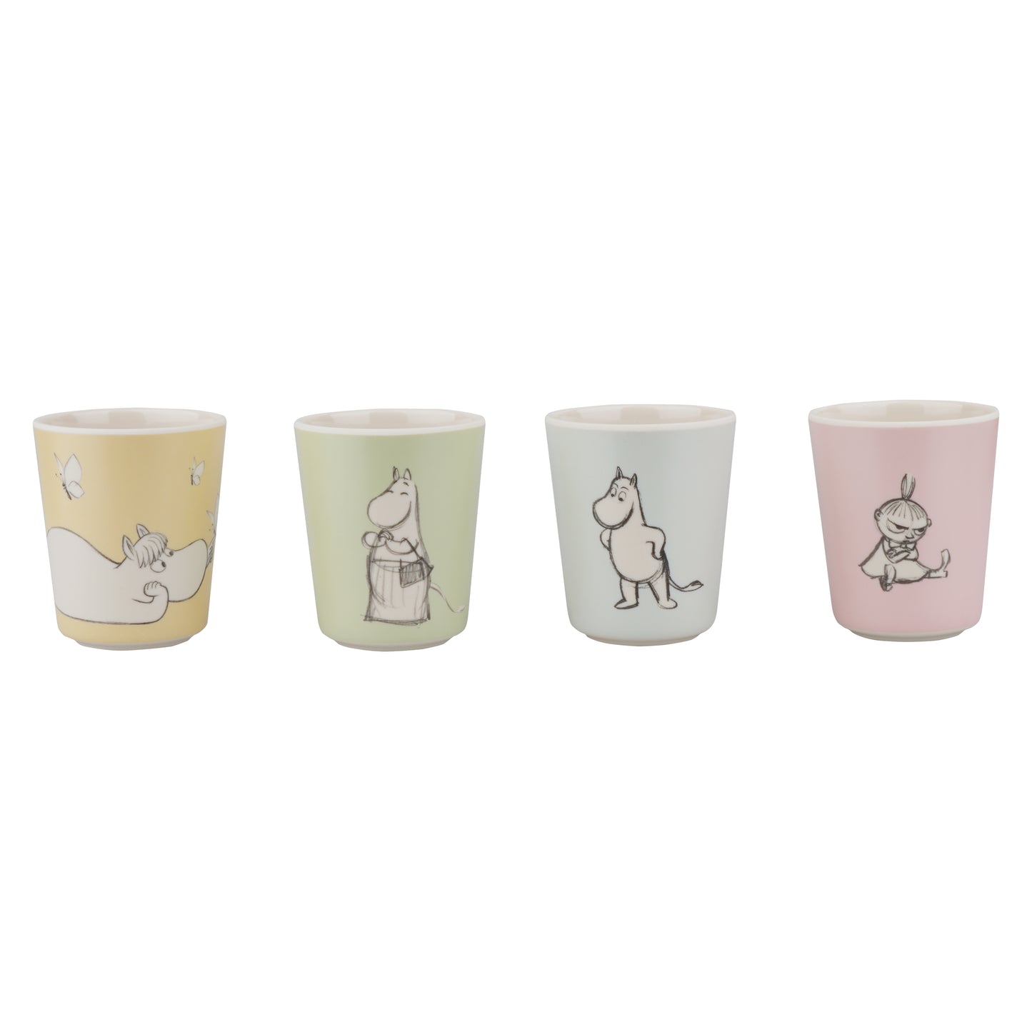 Moomin Sketch - 4 pcs Tumbler Set