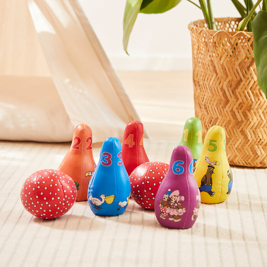 Rasmus Klump - Soft Bowling Set