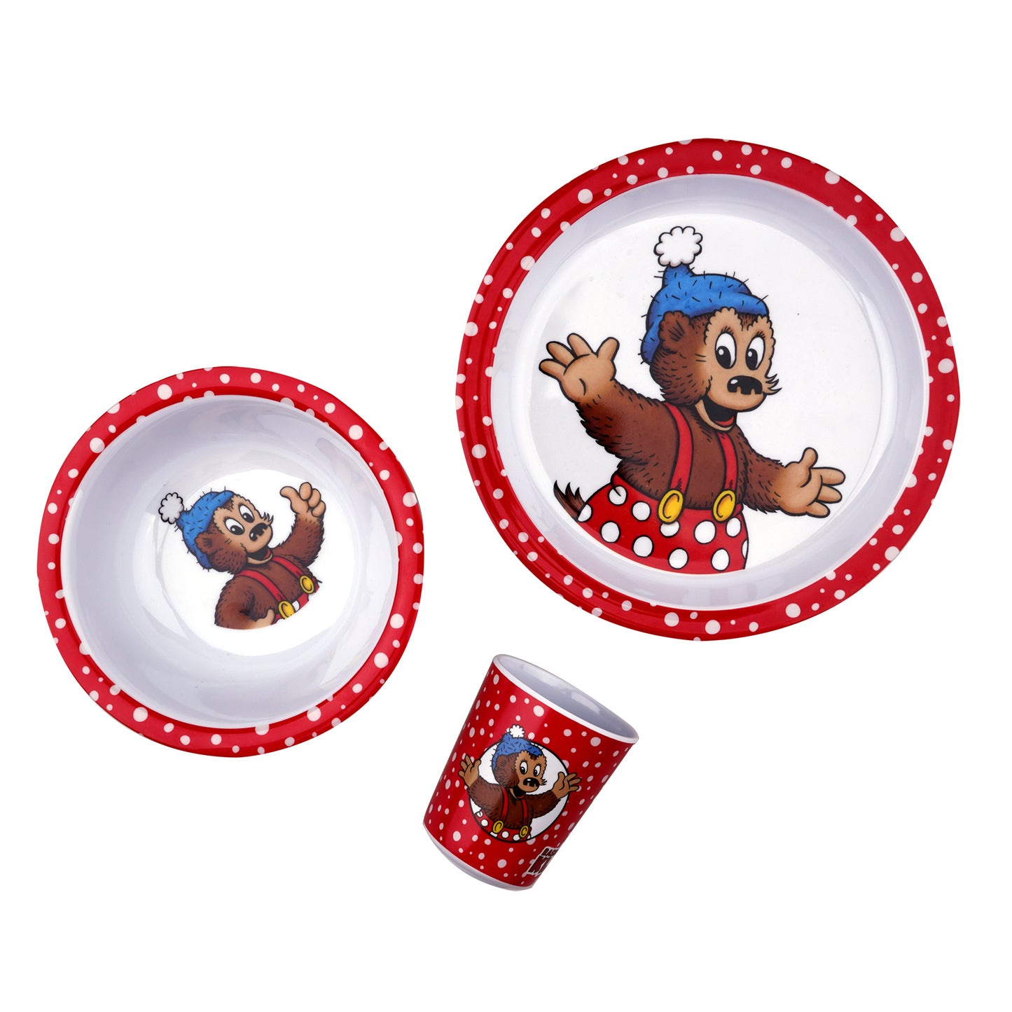 Rasmus Klump - 3 piece Mealtime set