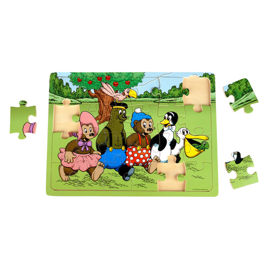 Rasmus Klump - Wooden puzzles - Friends