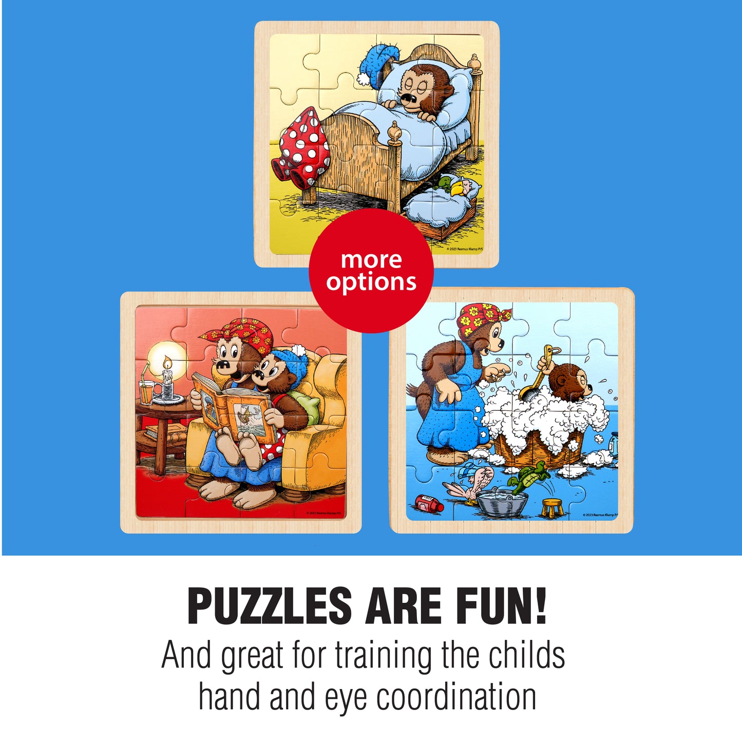Rasmus Klump - FSC - Wooden Puzzle