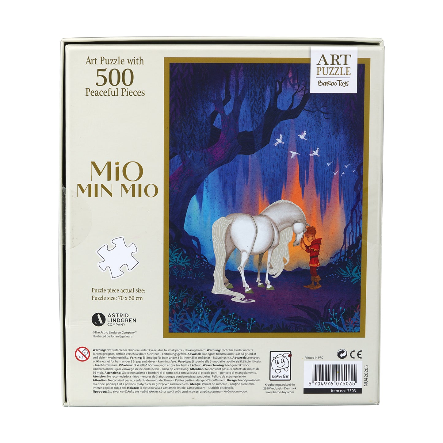 Mio Min Mio 500pcs Puzzle - Forest