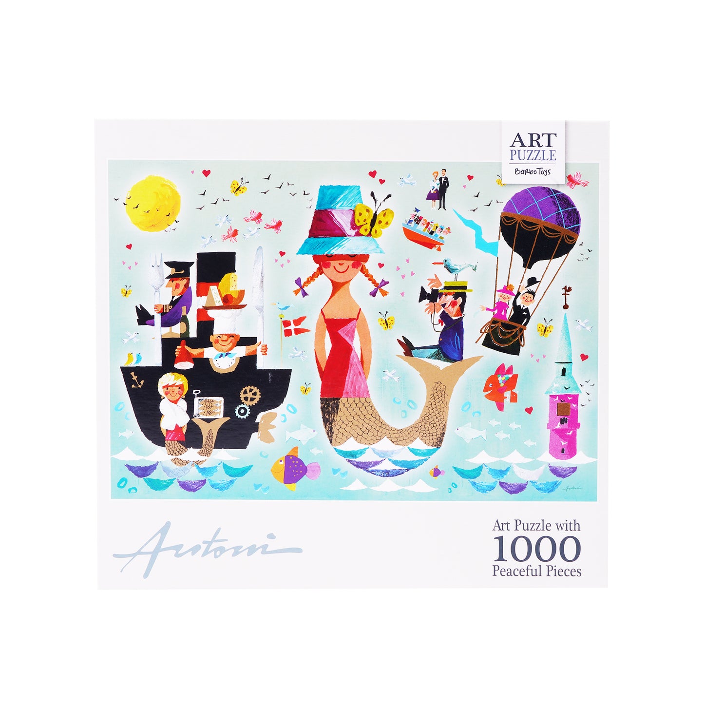 Ib Antoni - Art Puzzle - 1000 pcs -  Mermaid - FSC