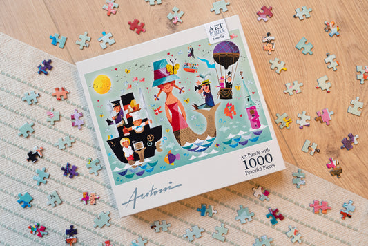 Ib Antoni - Art Puzzle - 1000 pcs -  Mermaid - FSC