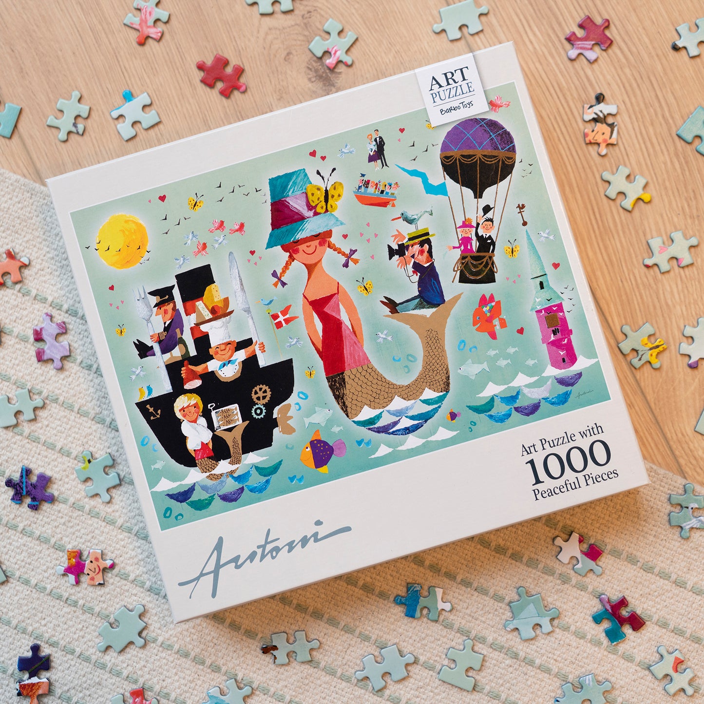 Ib Antoni - Art Puzzle - 1000 pcs -  Mermaid - FSC