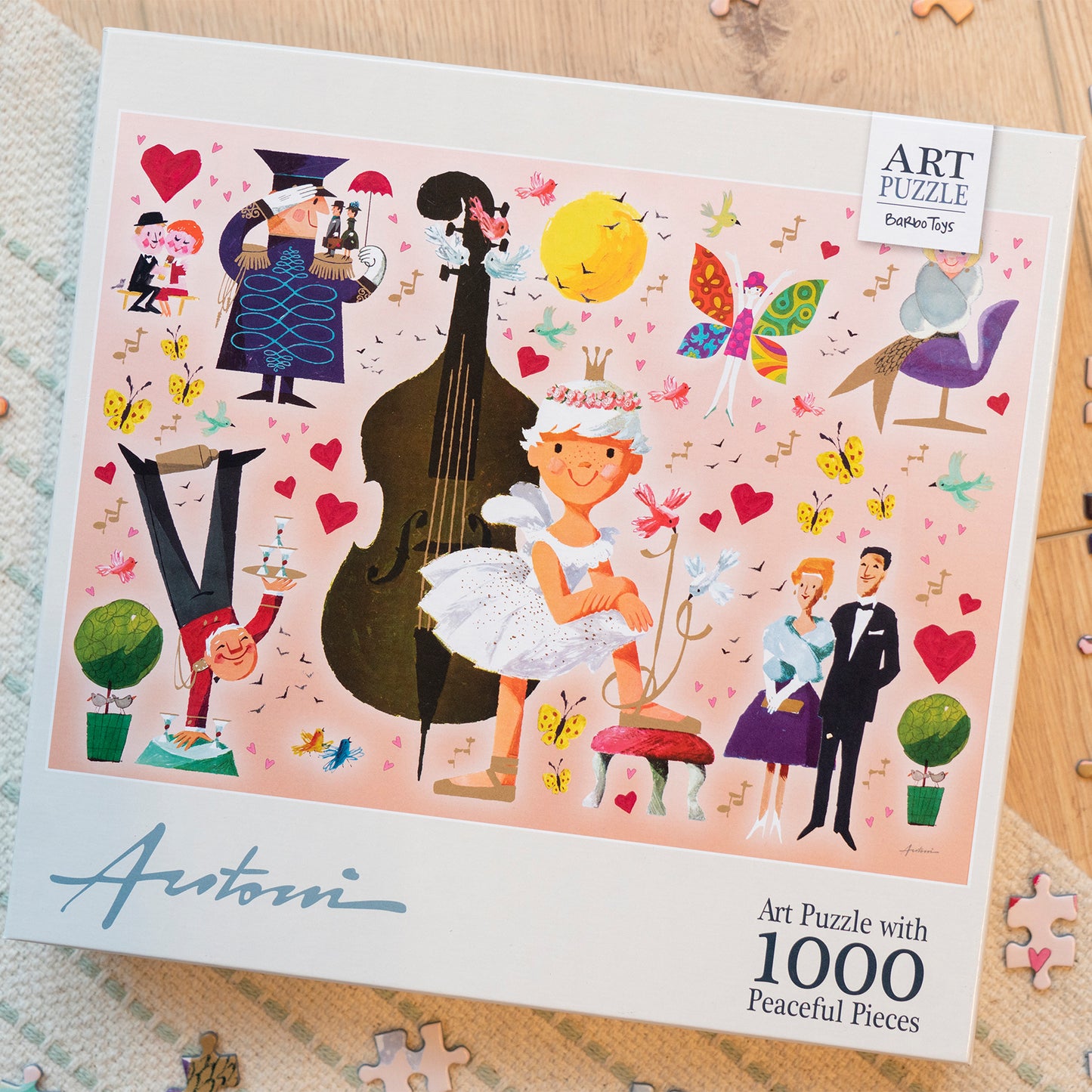 Ib Antoni -  Art Puslespil - 1000 brikker - Ballerina