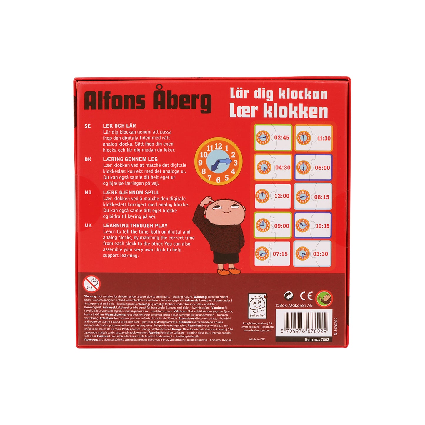 Alfons Åberg - Tell the Time INT