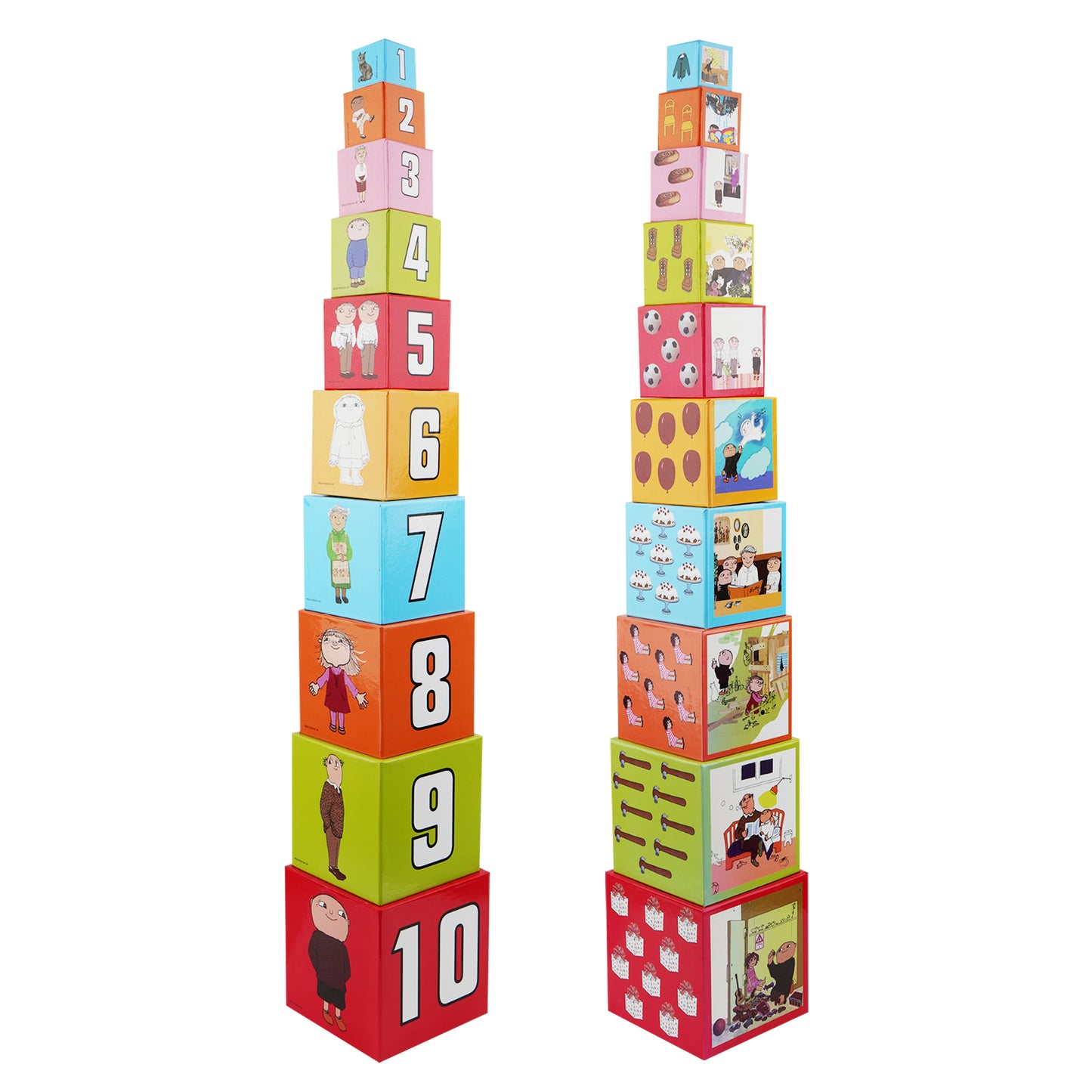 Alfons Åberg - Stacking Cubes