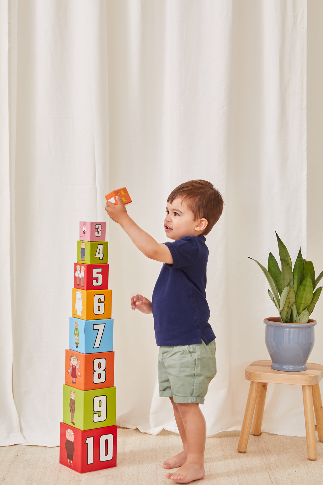 Alfons Åberg Stacking Cubes 10pcs