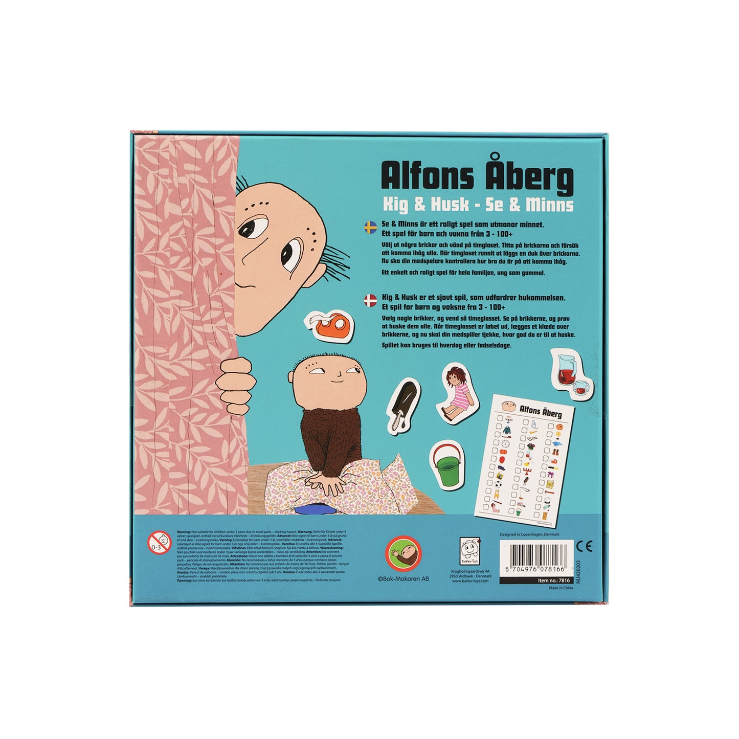Alfons Åberg - Kig og Husk DK/SE