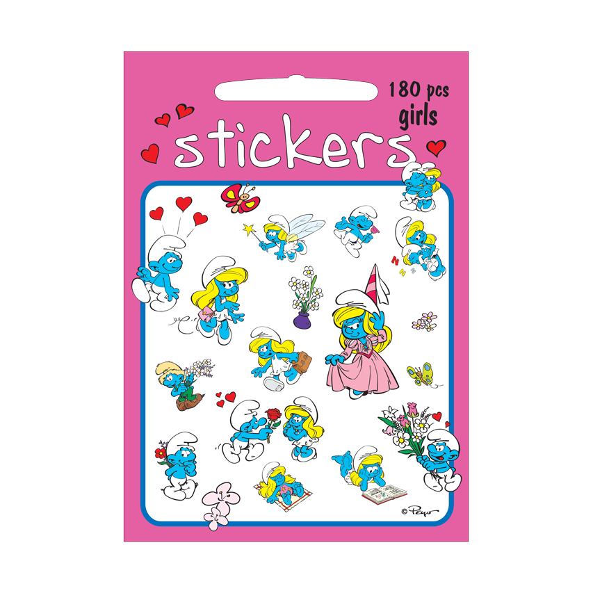 Smurfs Stickers - Girls