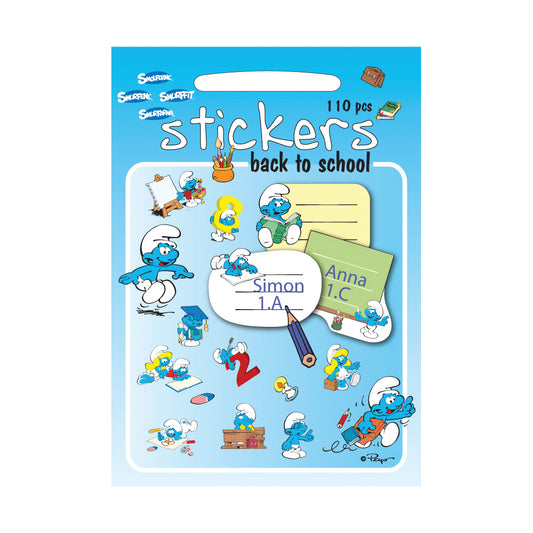 Smurfs Stickers - Back to School