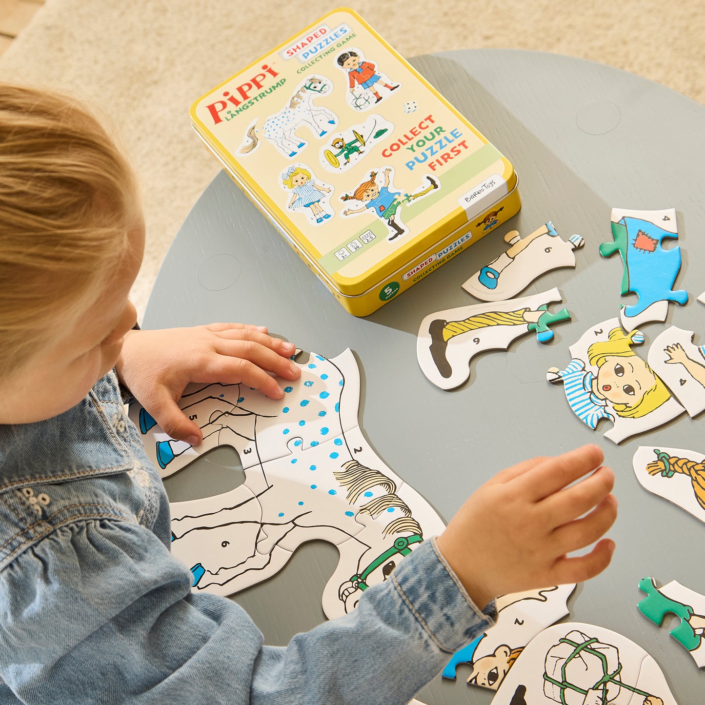 Pippi - Puzzle Game in Tin Box