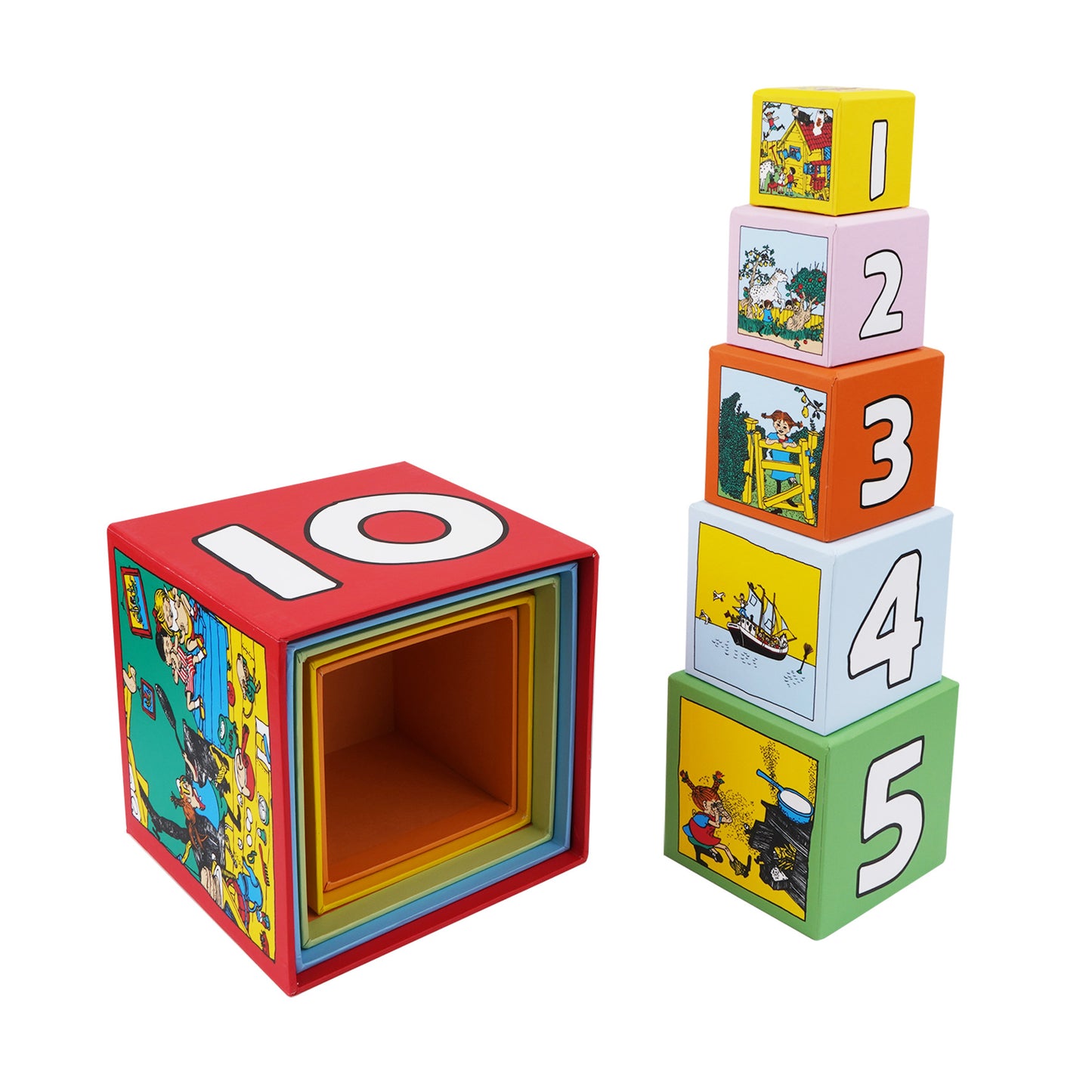Pippi - Stacking Cubes