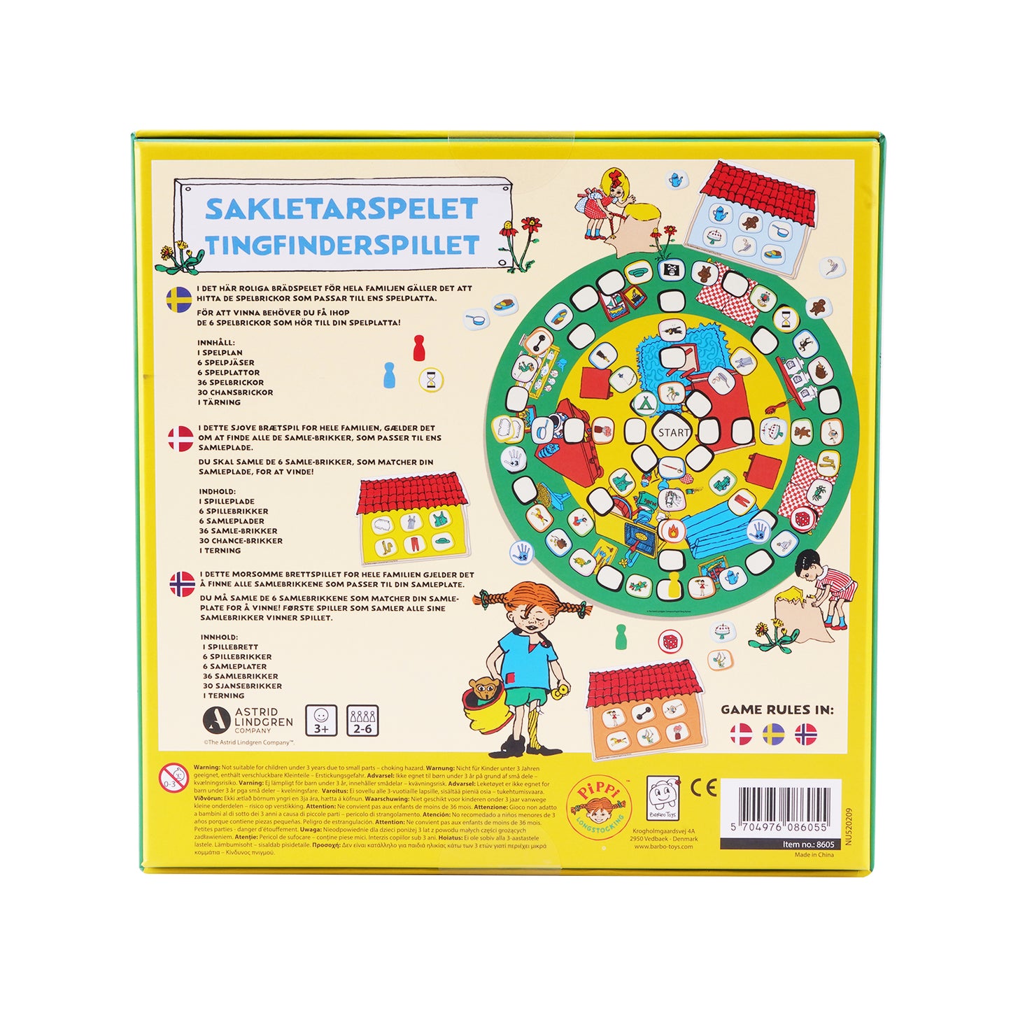 Pippi - Pancake Game - DK/SE