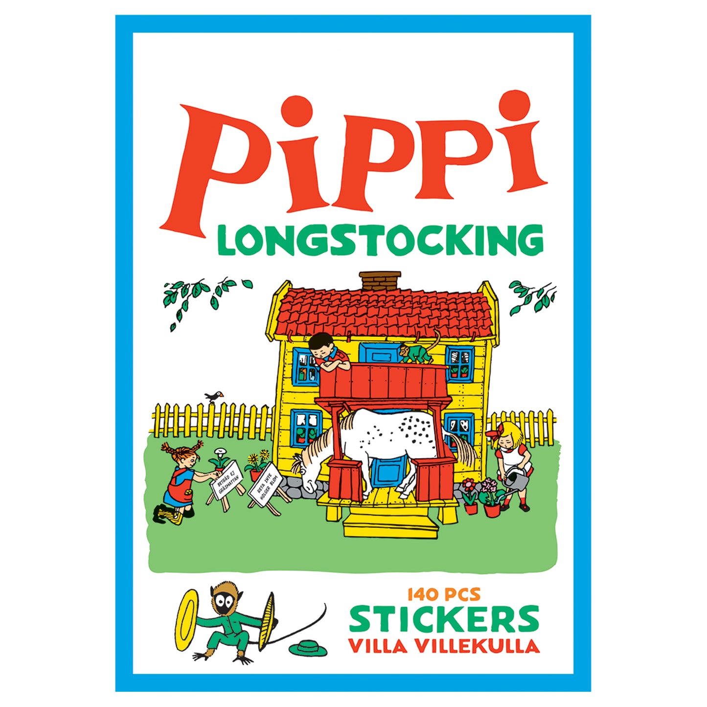 Pippi Stickers - Villa Villekulla