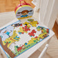 Pippi Longstocking suitcase with puzzle 40 pcs