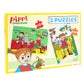 Pippi - 2 Puzzles - 12 and 24 puzzle pcs