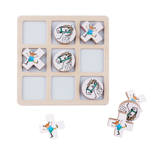 Pippi - Wooden Tic Tac Toe