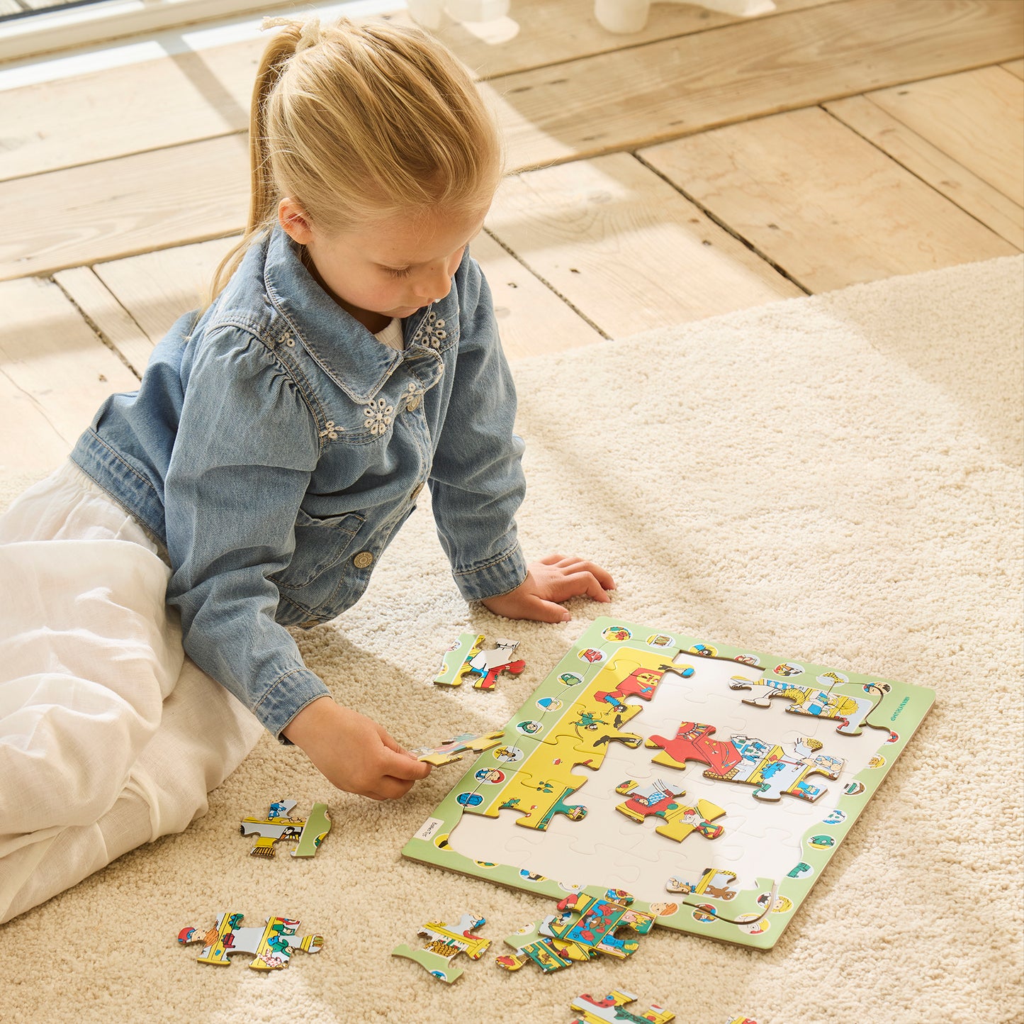 Pippi - Framed Cardboard Puzzle - Thingfinder