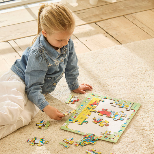 Pippi - Framed Cardboard Puzzle - Thingfinder