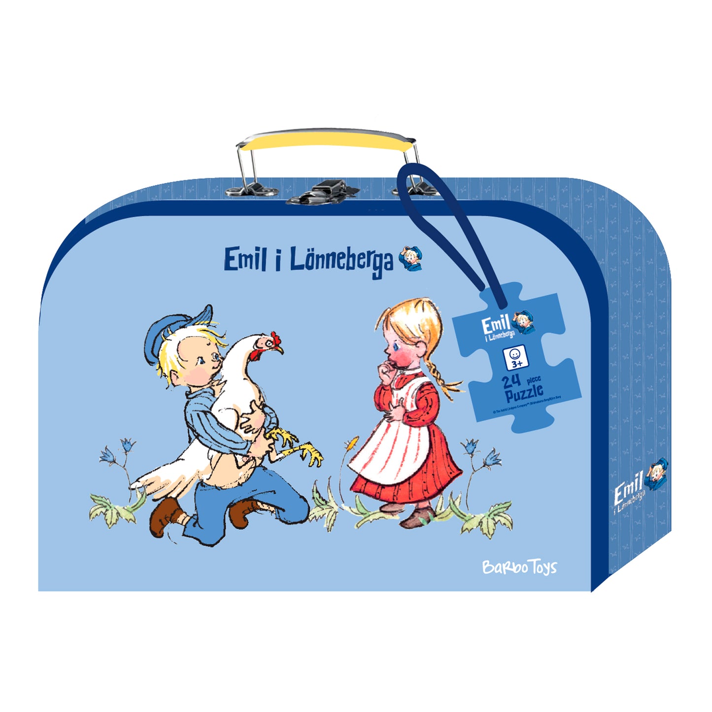 Emil fra Lønneberg Suitcase with a Puzzle