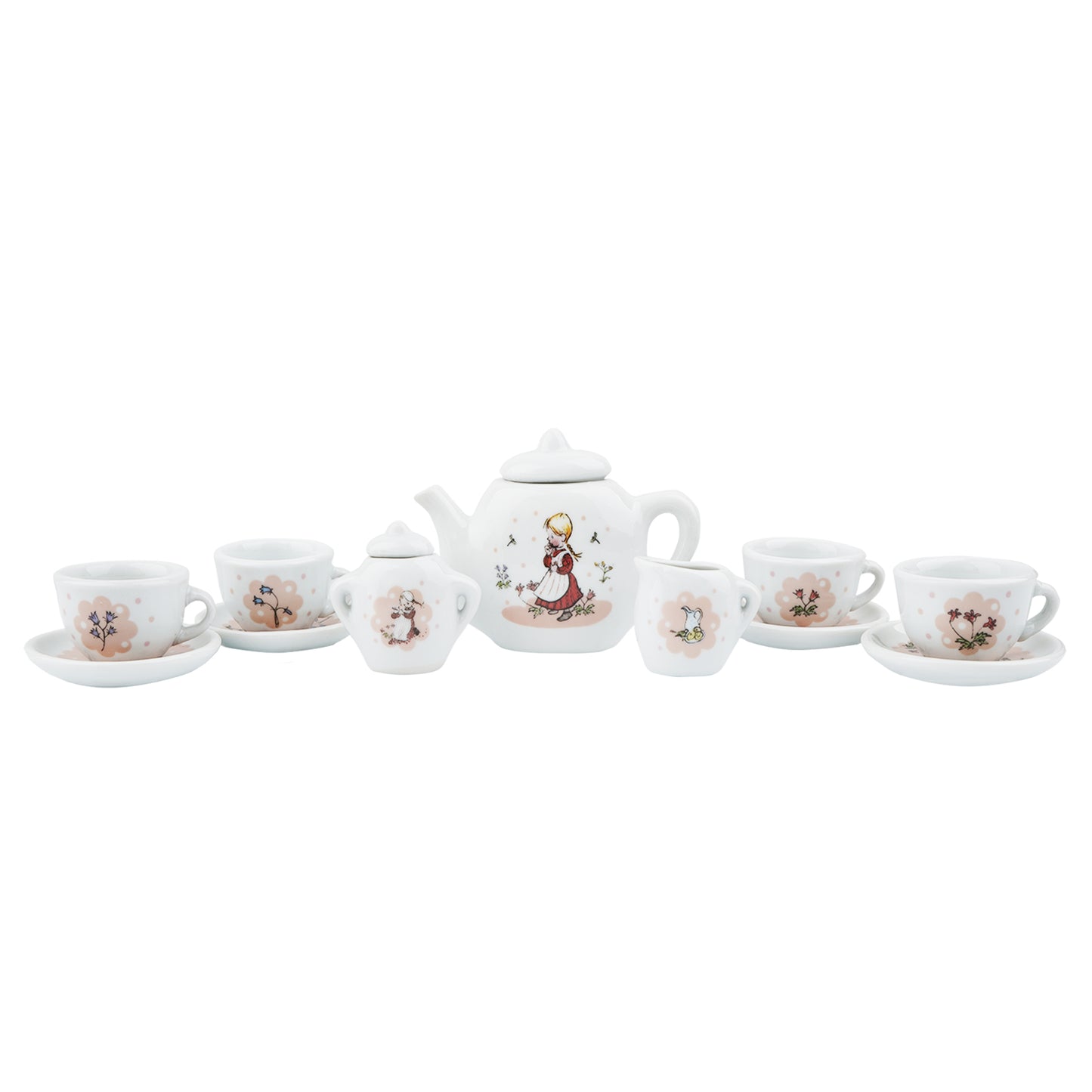 Emil - Porcelain tea set with Ida