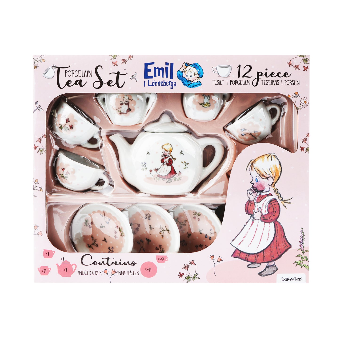 Emil - Porcelain tea set with Ida