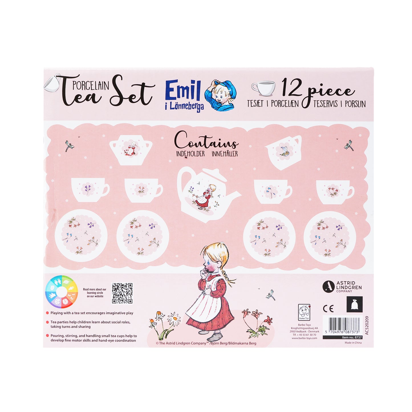 Emil - Porcelain tea set with Ida