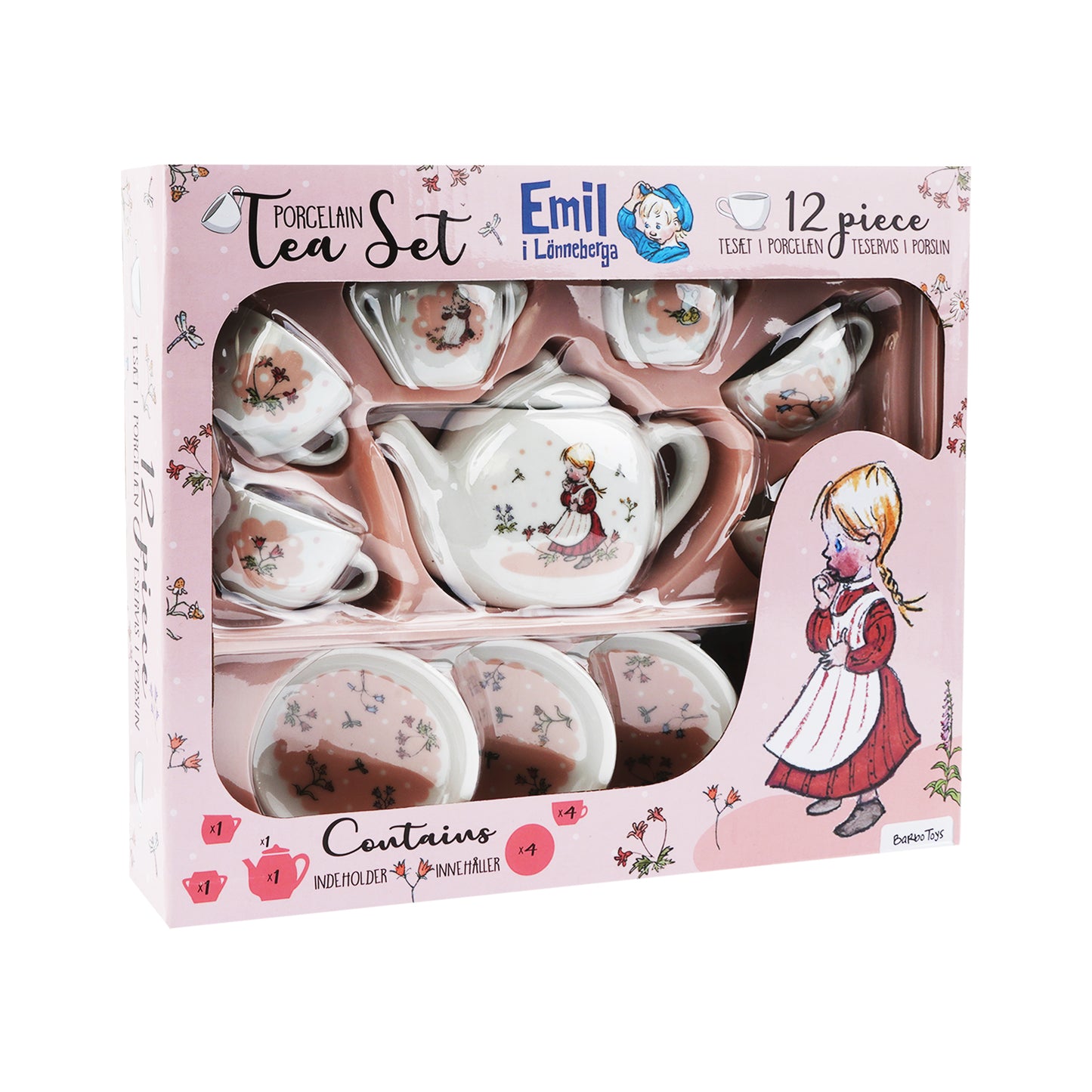 Emil - Porcelain tea set with Ida