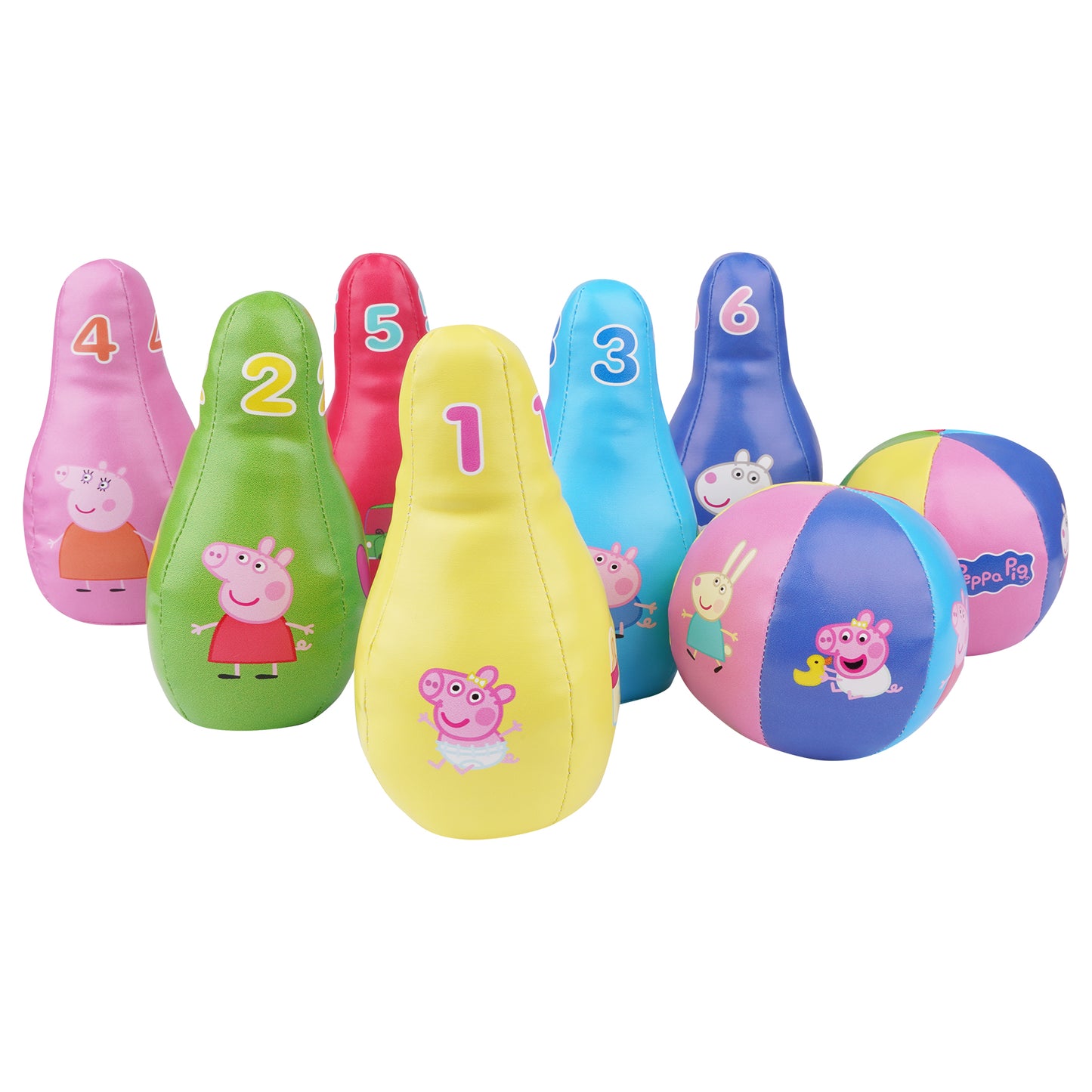 Peppa Pig - Soft Bowling Set