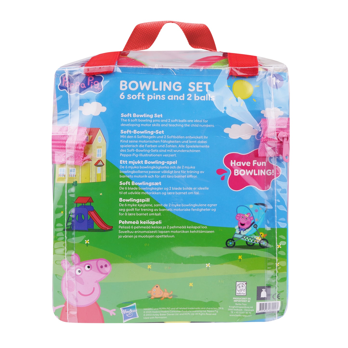 Peppa Pig - Soft Bowling Set
