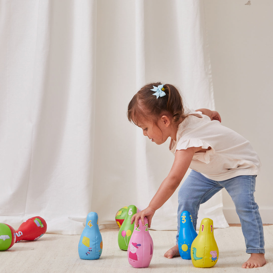 Peppa Pig - Soft Bowling Set